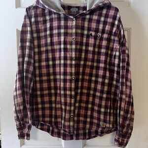 Kids flannel button up